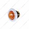 United Pacific 3 Led Dual Function Mini Clearance/Marker Light With Bezel - Amber Led/Amber Lens 37967 - alternate 4